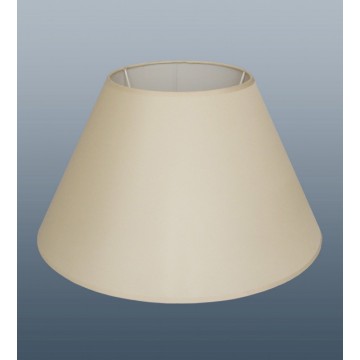 16" EMPIRE COOLIE LAMPSHADE IN CREAM COLOUR FABRIC